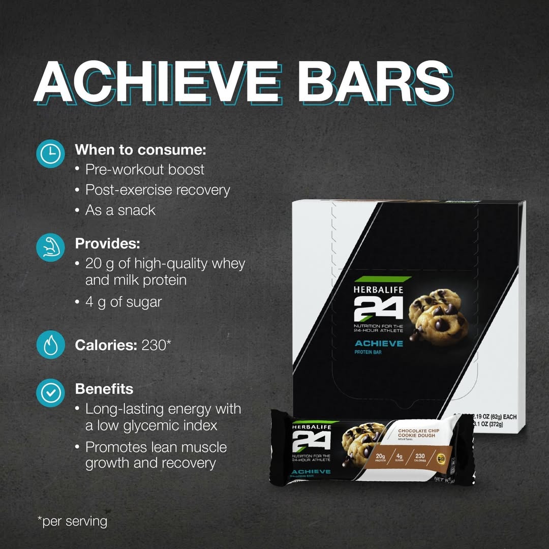 H24 Achieve Protein Bars - Image 3