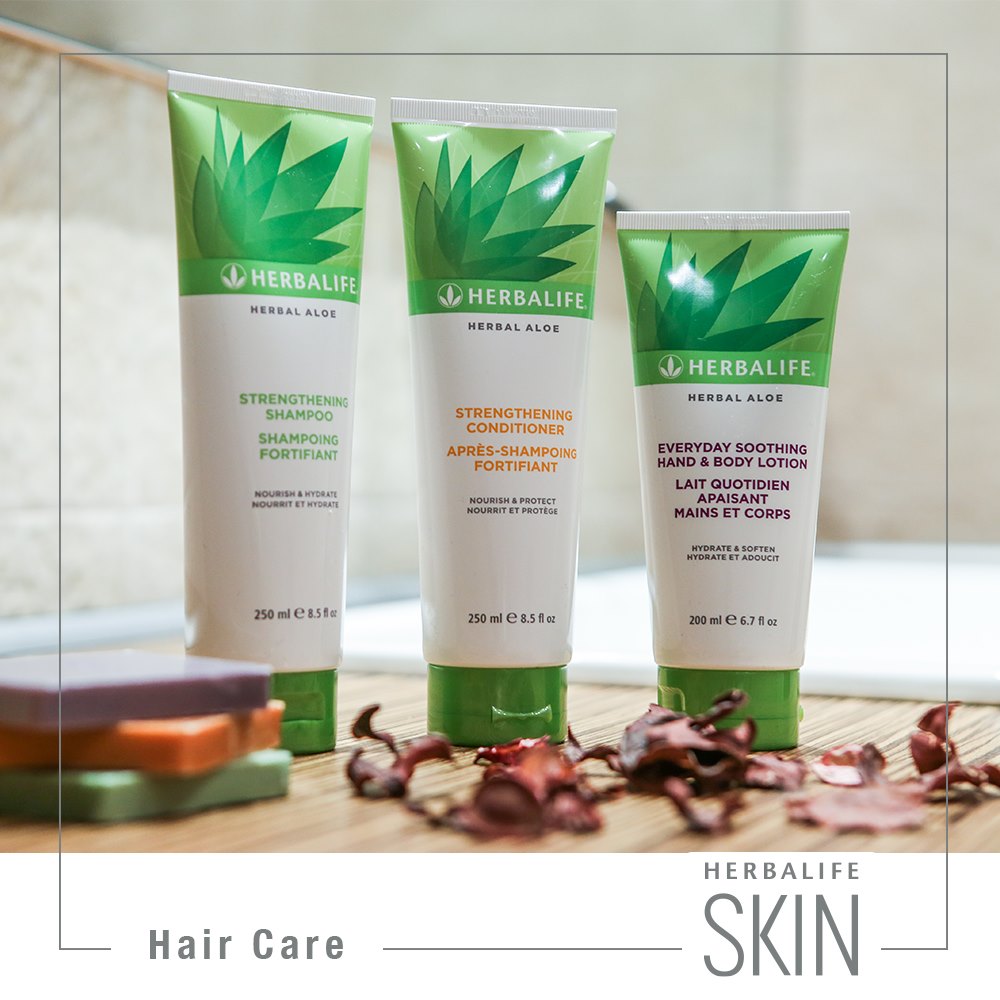 Herbal Aloe Strengthening Shampoo & Conditioner - Image 2
