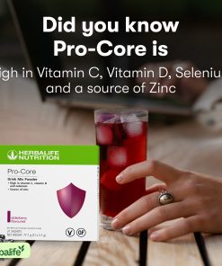 Pro-Core Elderberry Flavoured 21 Sachets per carton